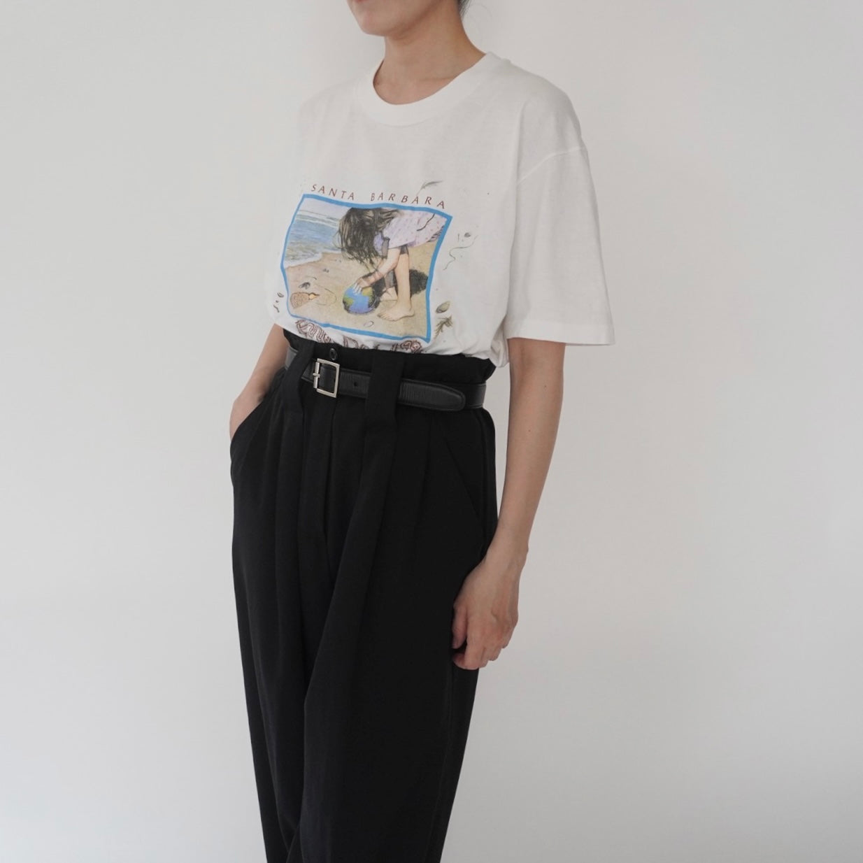 90s Printed T-shirt Made in USA
