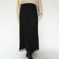 90s Black Sheer Skirt