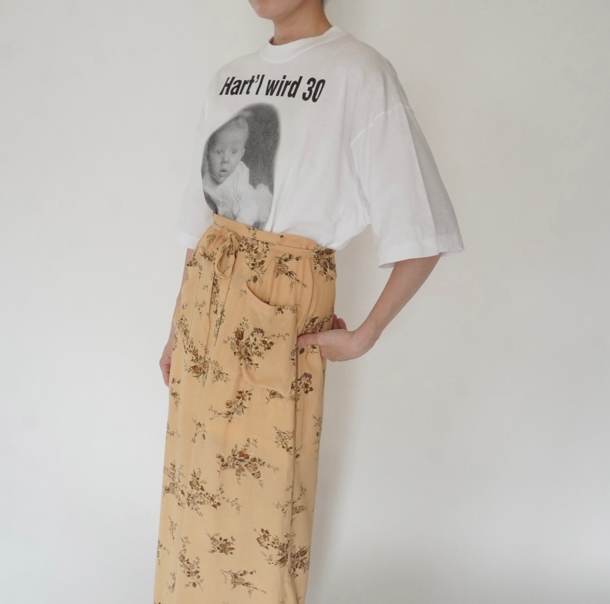 90s Photo Printed T-shirt Styled in USA