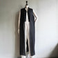 90s Sheer Dress,Long Vest Made in Italy