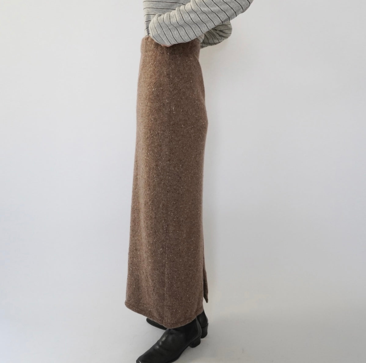 90s Mix Knit Skirt Made in Italy