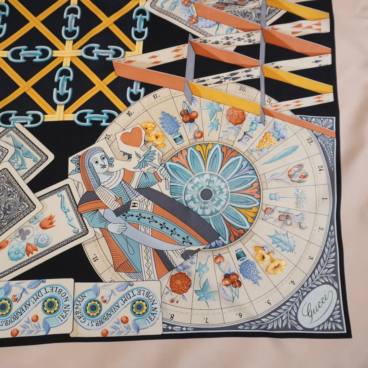 ”Gucci” Silk Scarf Made in Italy