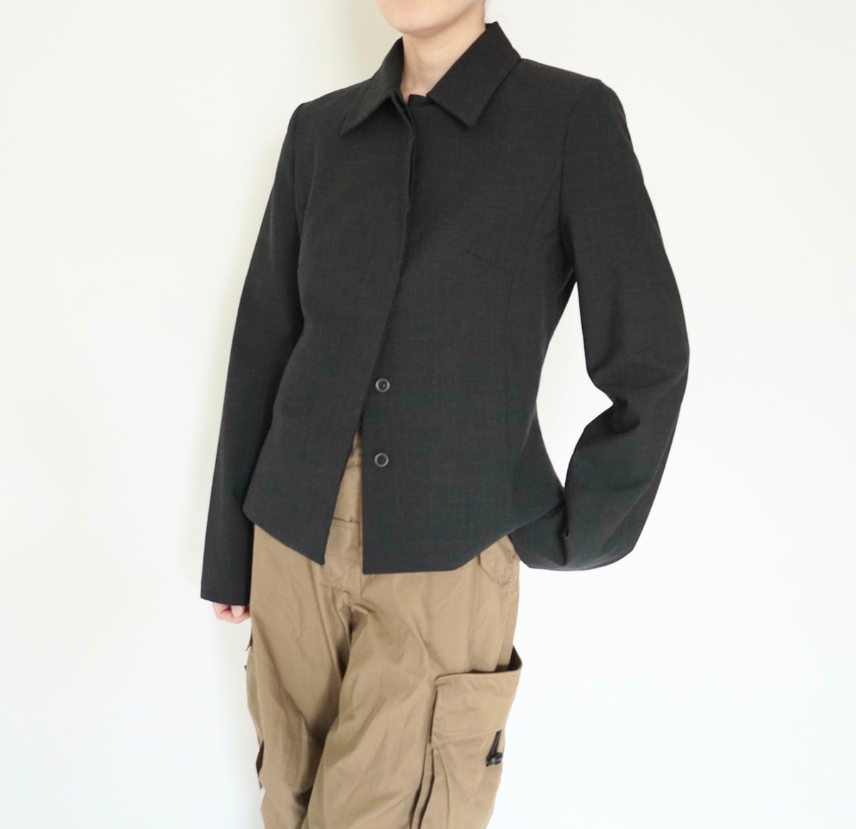 90s EURO  C.Gray Jacket