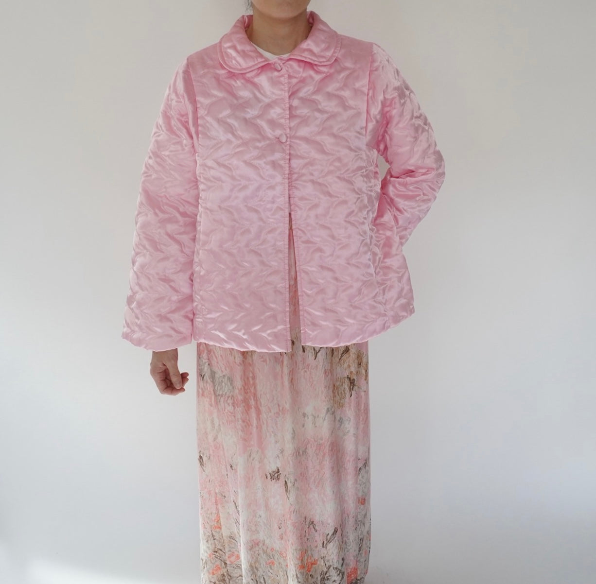 90s Quilted Light Jacket