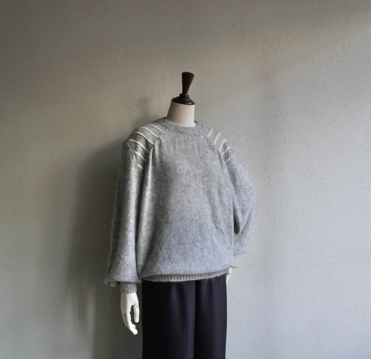 80s Design Mohair Knit  Made in Italy