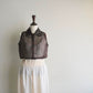 90s Sleeveless Sheer Shirt