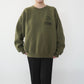 90s"USMC" Printed Sweater Made in USA