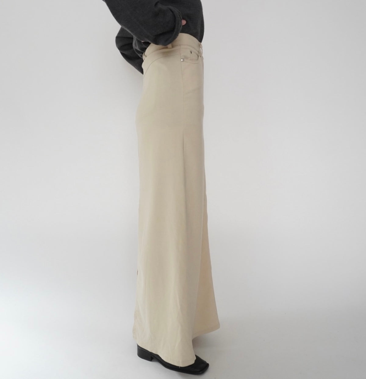 90s Slit Maxi Skirt