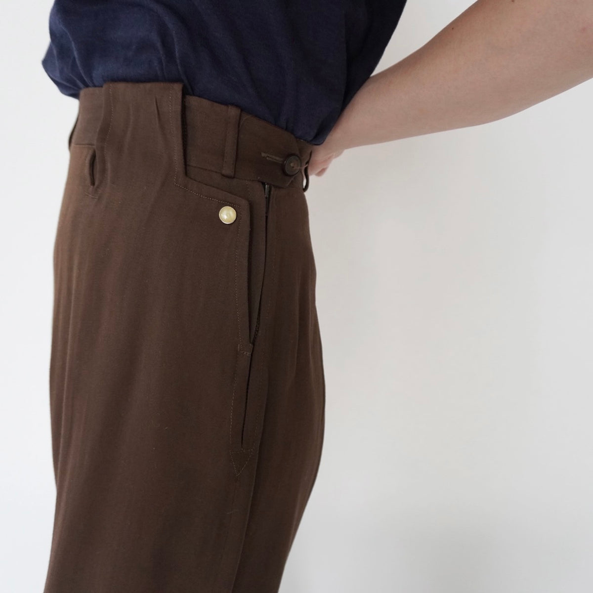 60s Western High Waist Pants