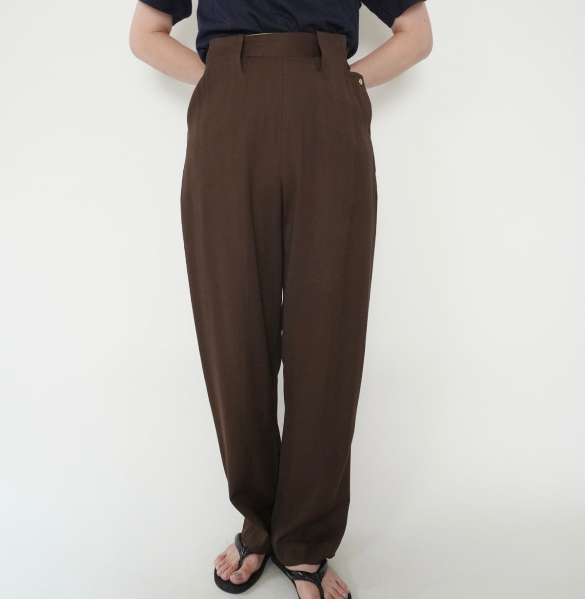 60s Western High Waist Pants