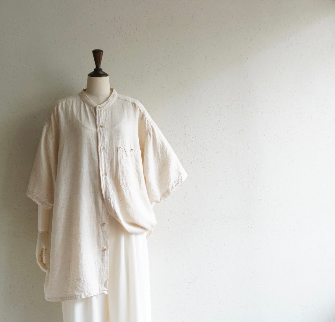 90s Oversized Linen Shirt