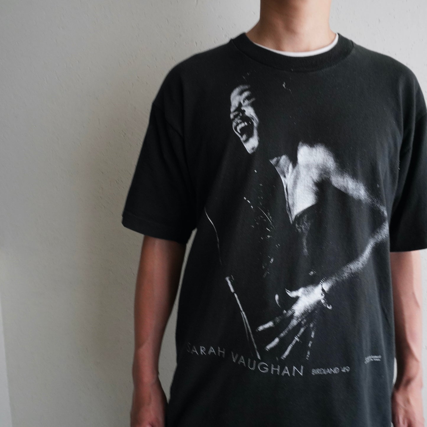 90s " Sarah Vaughan " T-shirt Made in USA