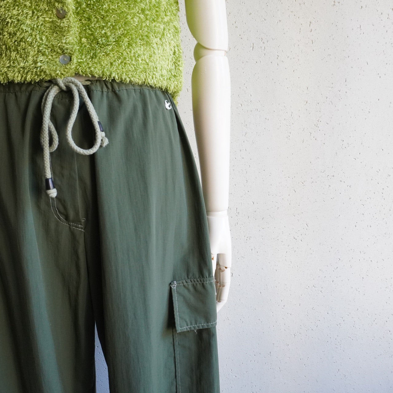 90s Nylon Design Pants