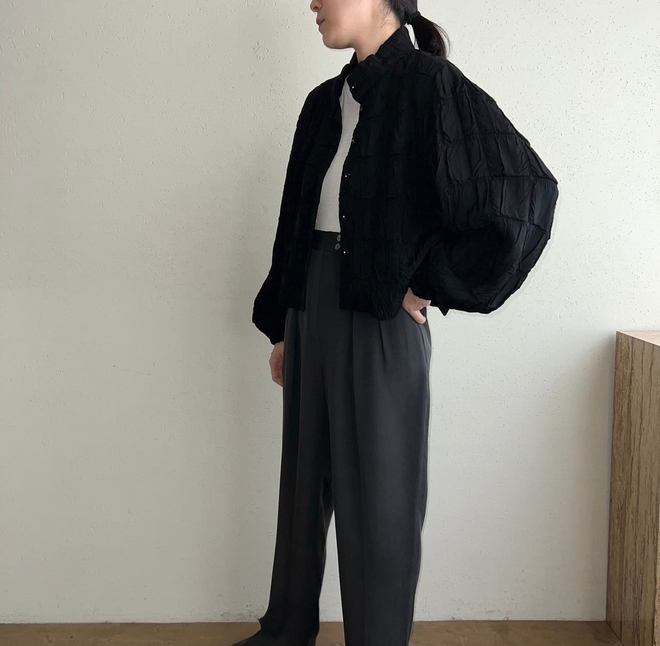 80s "Avant Garde" Design Blouse, Jacket