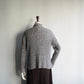 90s Cotton Knit Zip Top