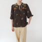 70s Printed Blouse