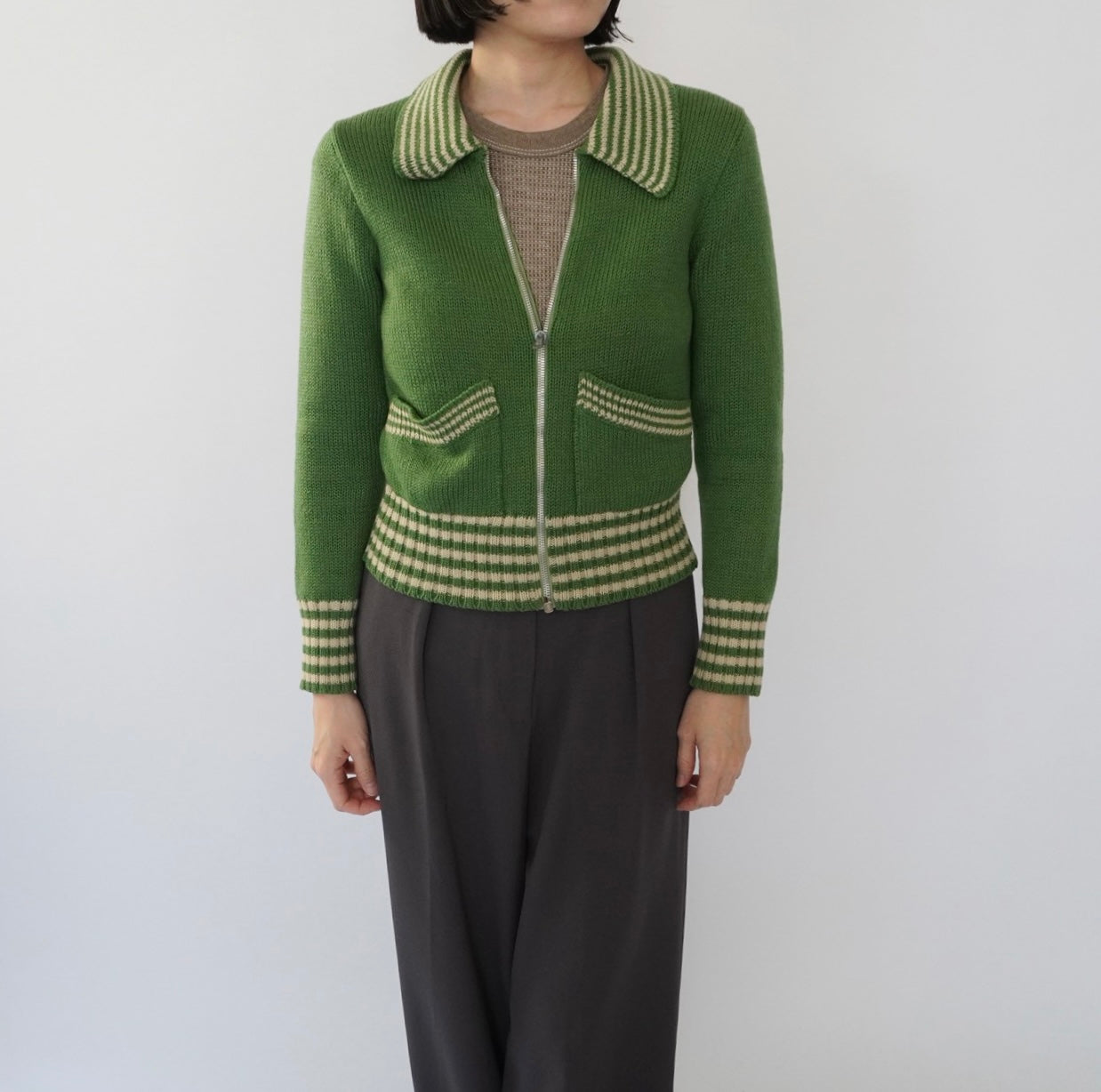 70s EURO Zip Knit