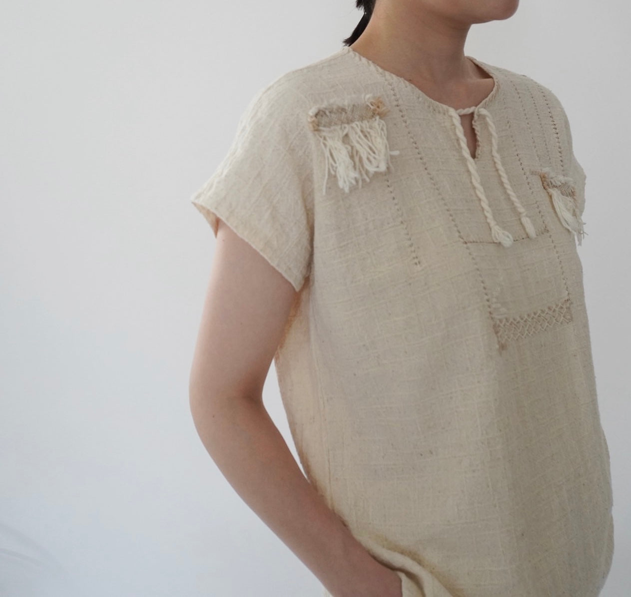 70s Fringe Design Top
