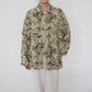 90s Floral Print Linen Shirt,Jacket Made in USA