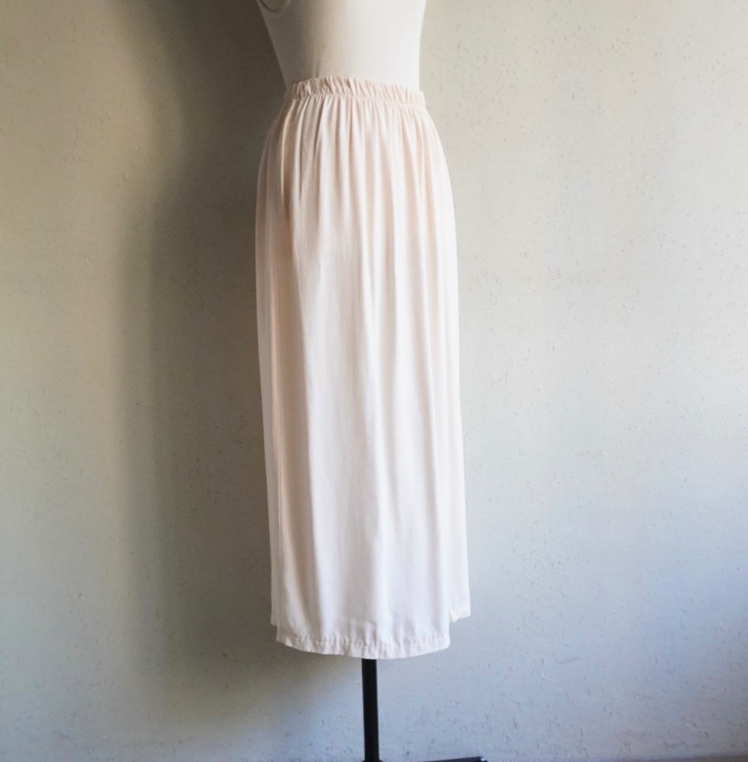 80s Light Pink Skirt Made in USA