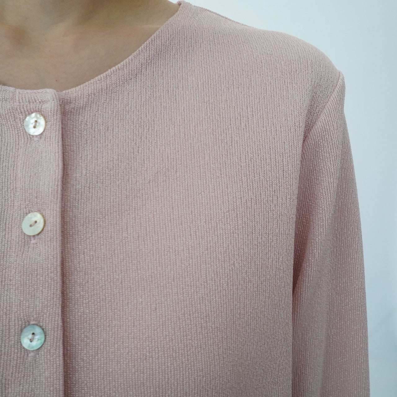 90s Light Pink Top Made in USA