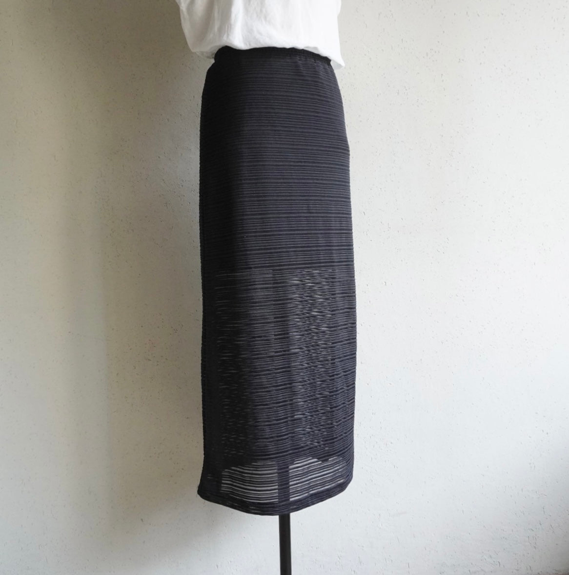 80s Sheer Skirt Made in USA