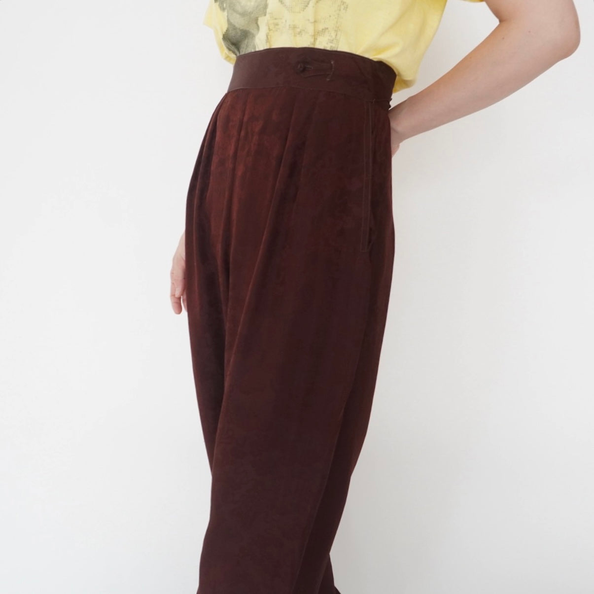40s Silk Pants