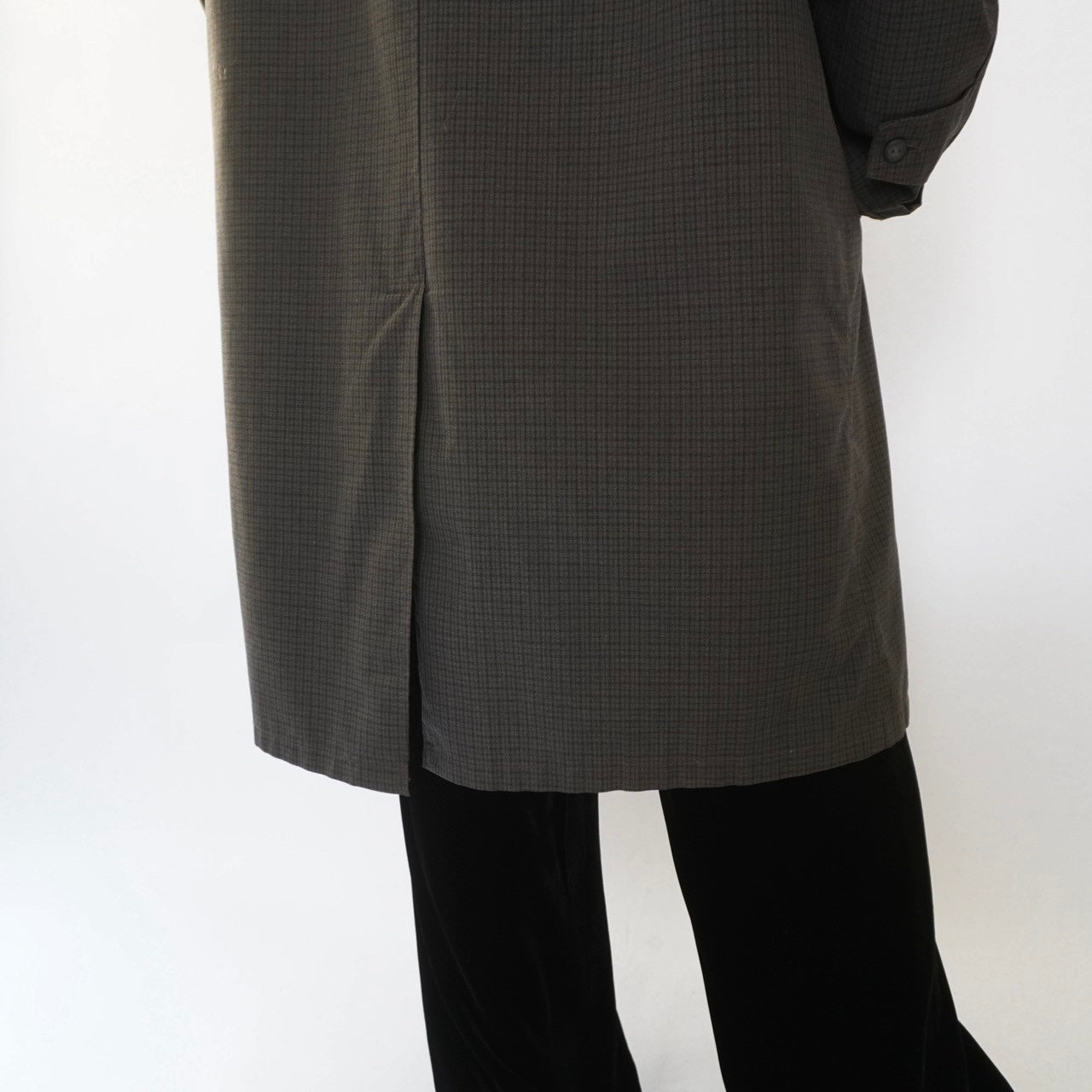 60s "Plymouth" Plaid Coat
