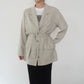 90s Belted Light Jacket