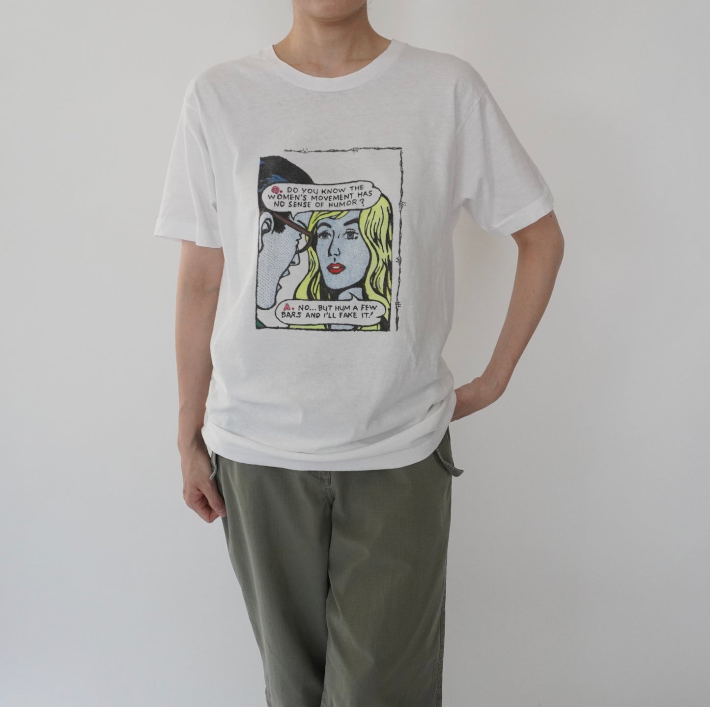 80s Printed T-shirt Made in USA