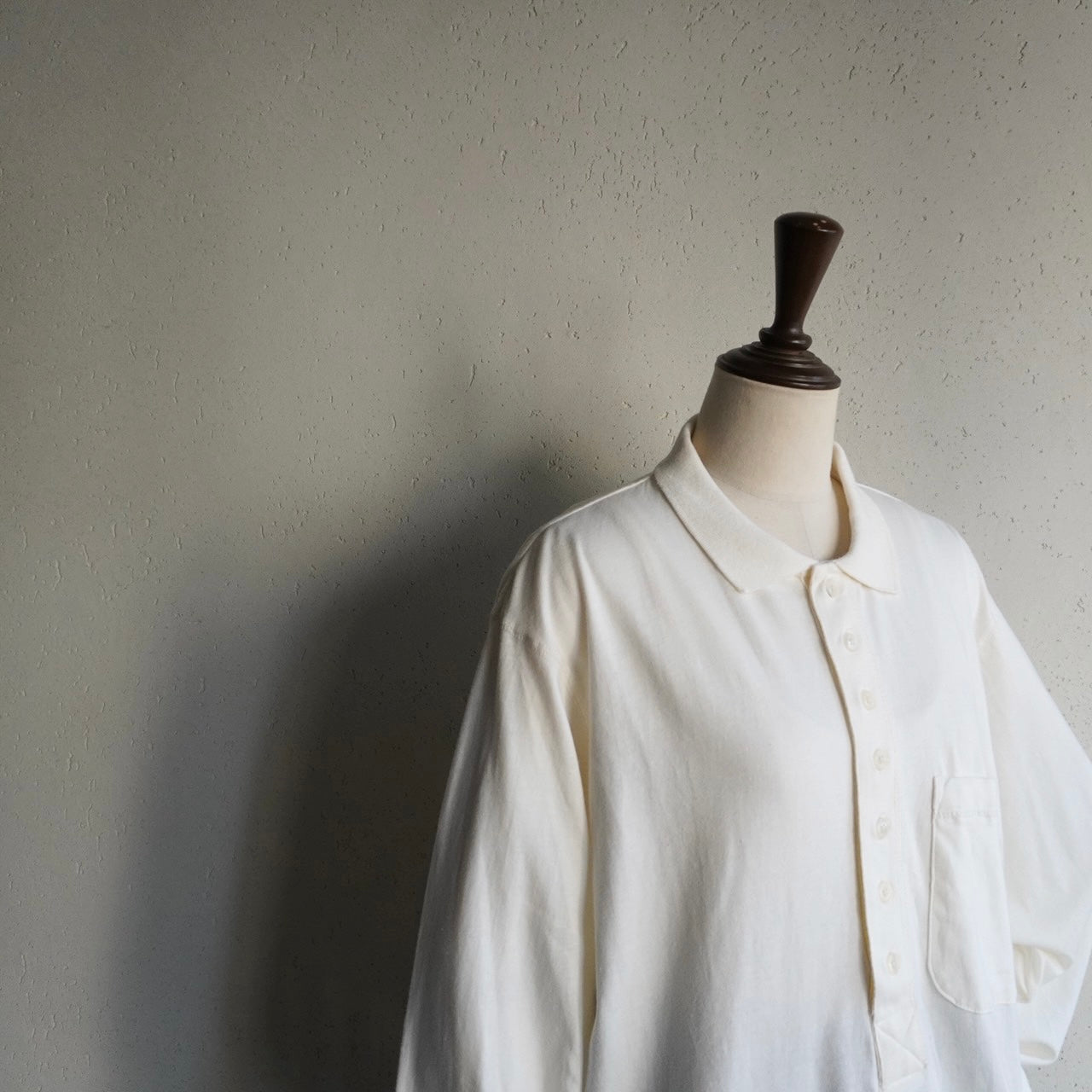 90s Ivory Cotton Top