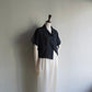 90s Black Sheer Shirt