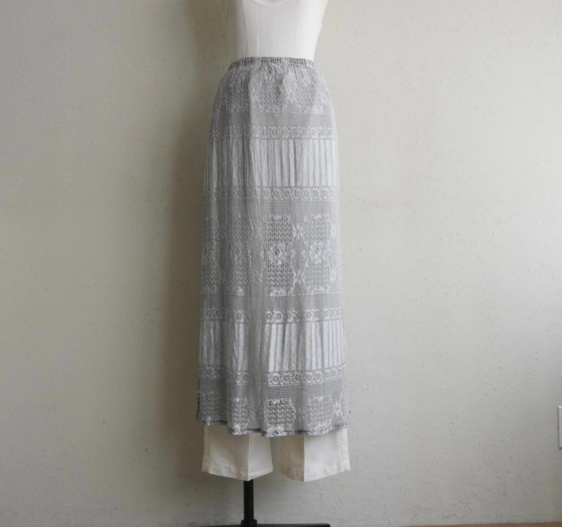 80s Sheer Skirt