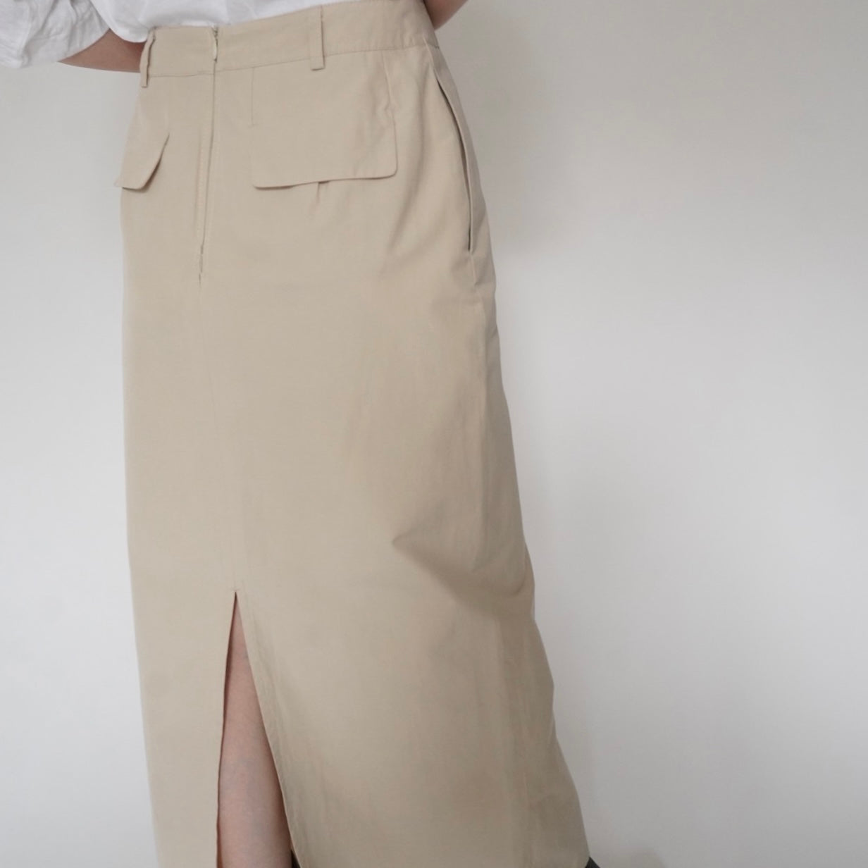 90s EURO Slit Skirt