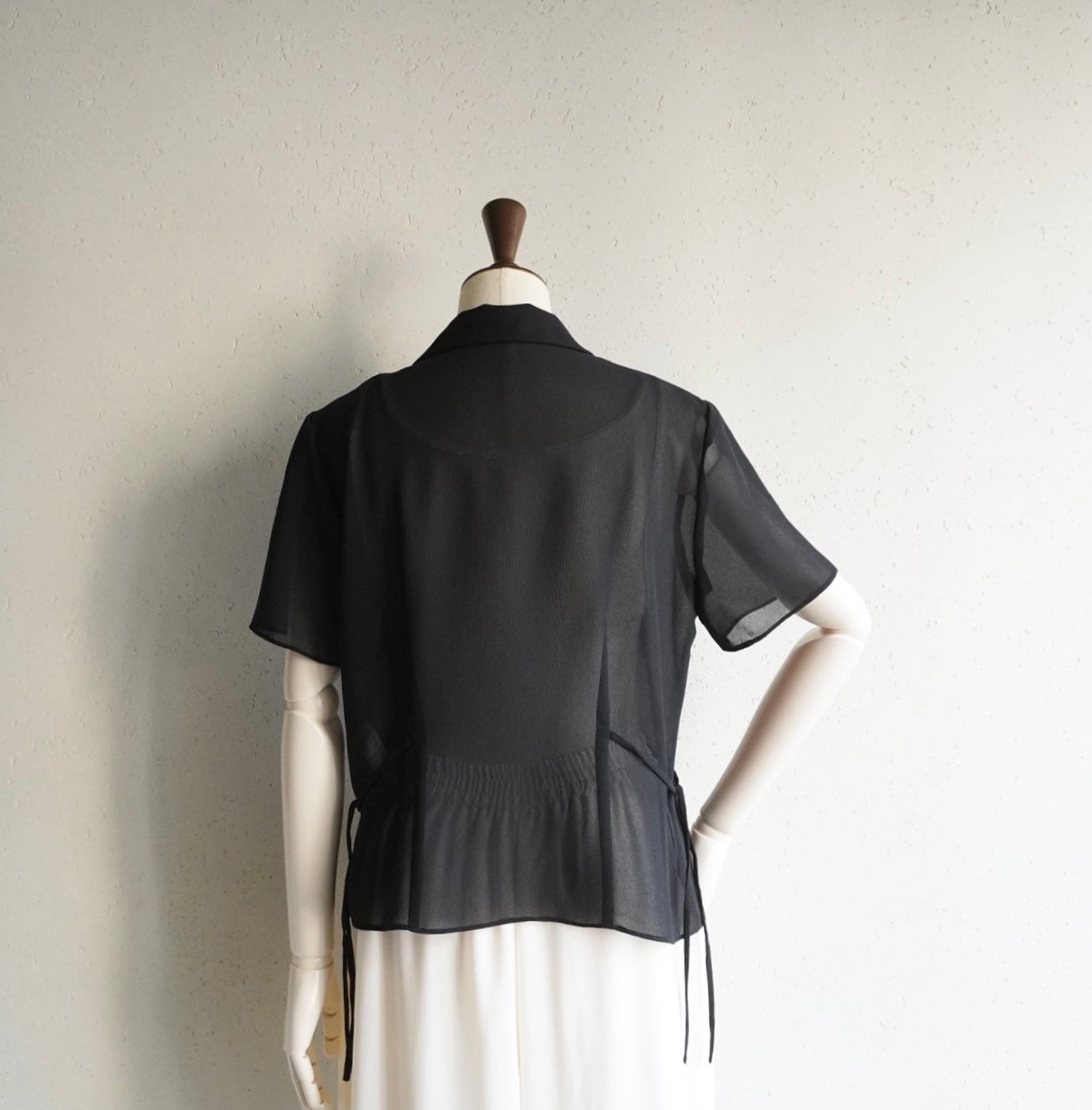 90s Design Sheer Shirt