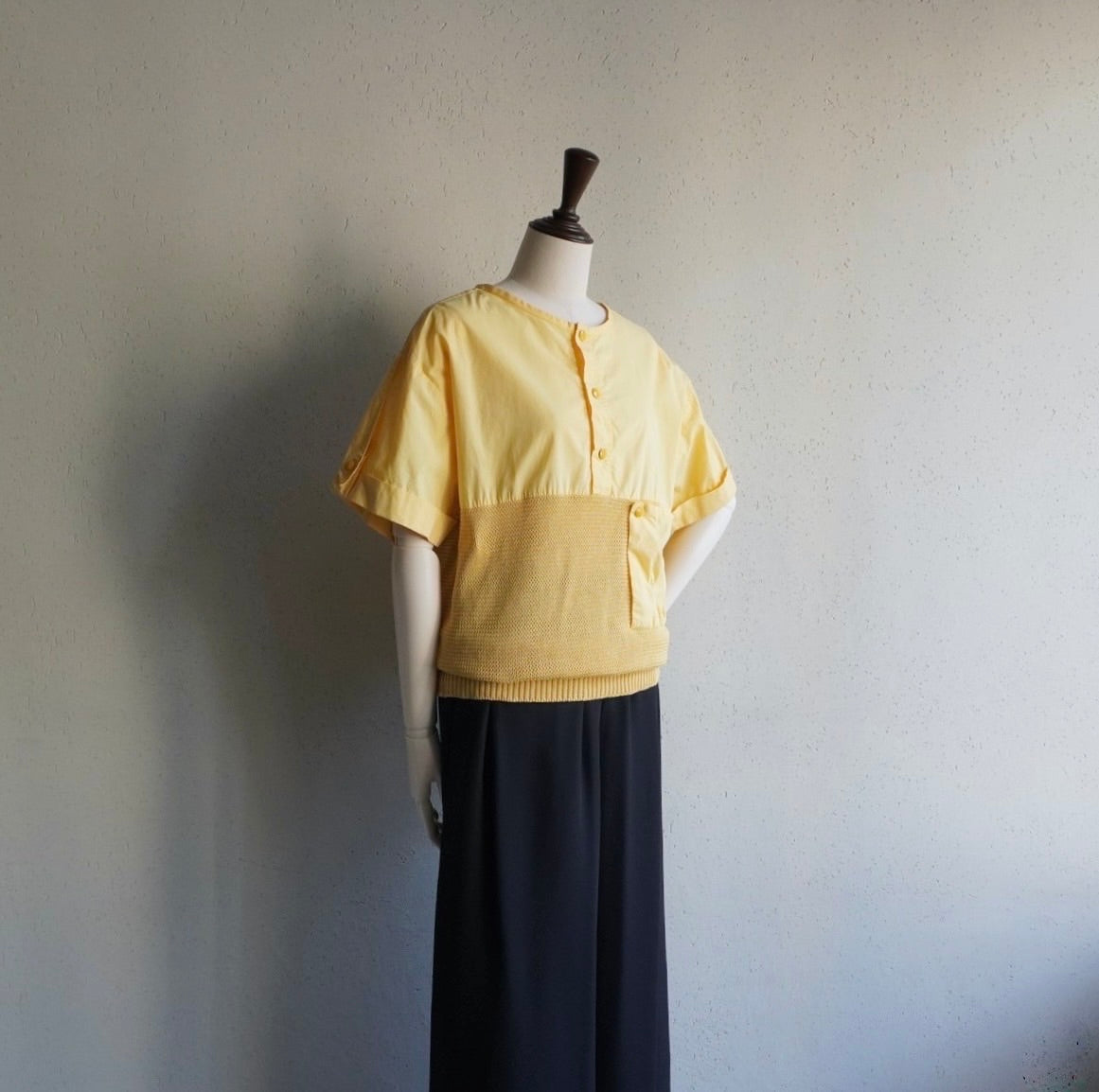 90s Design Cotton Top Made in Italy