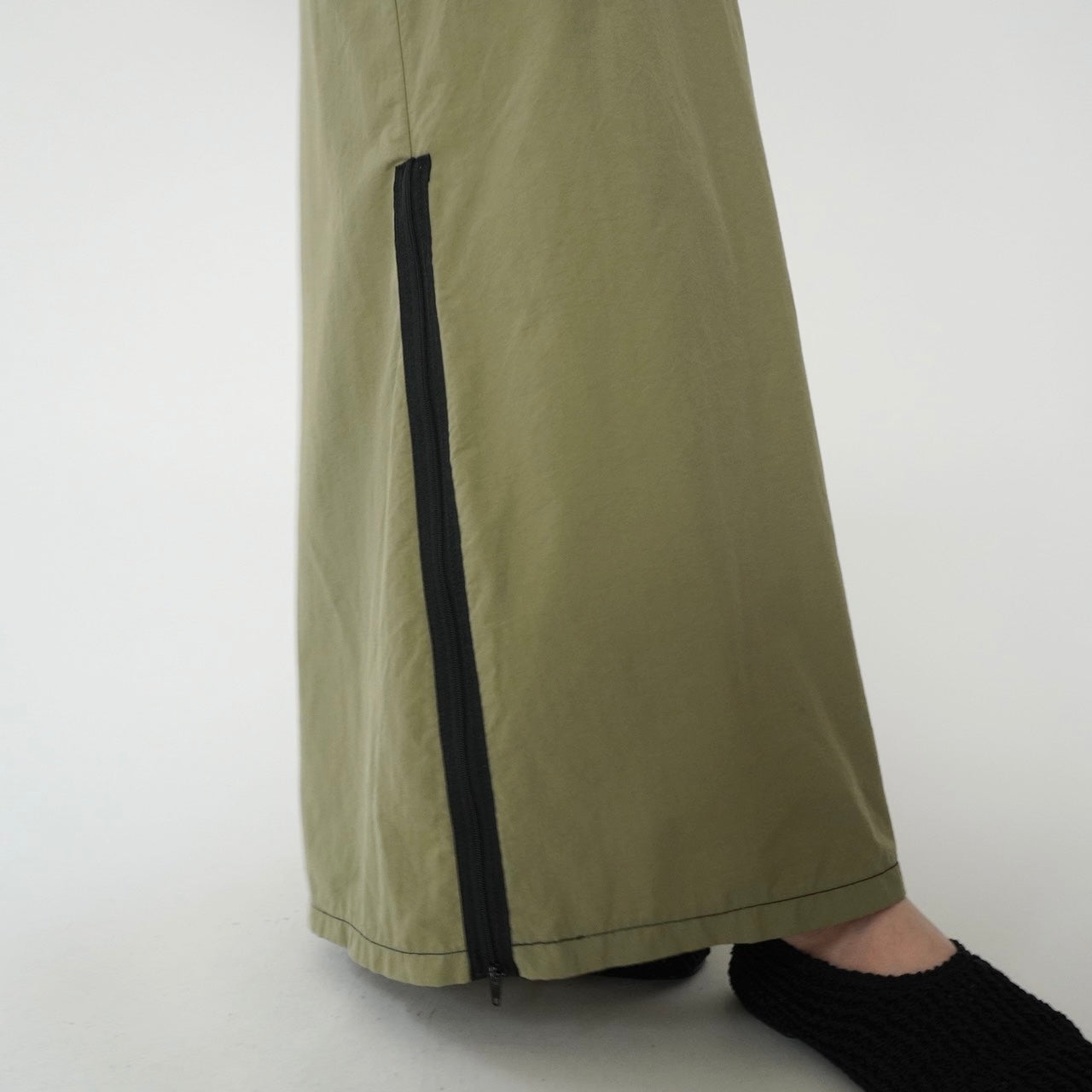 90s Khaki Design Skirt Made in USA