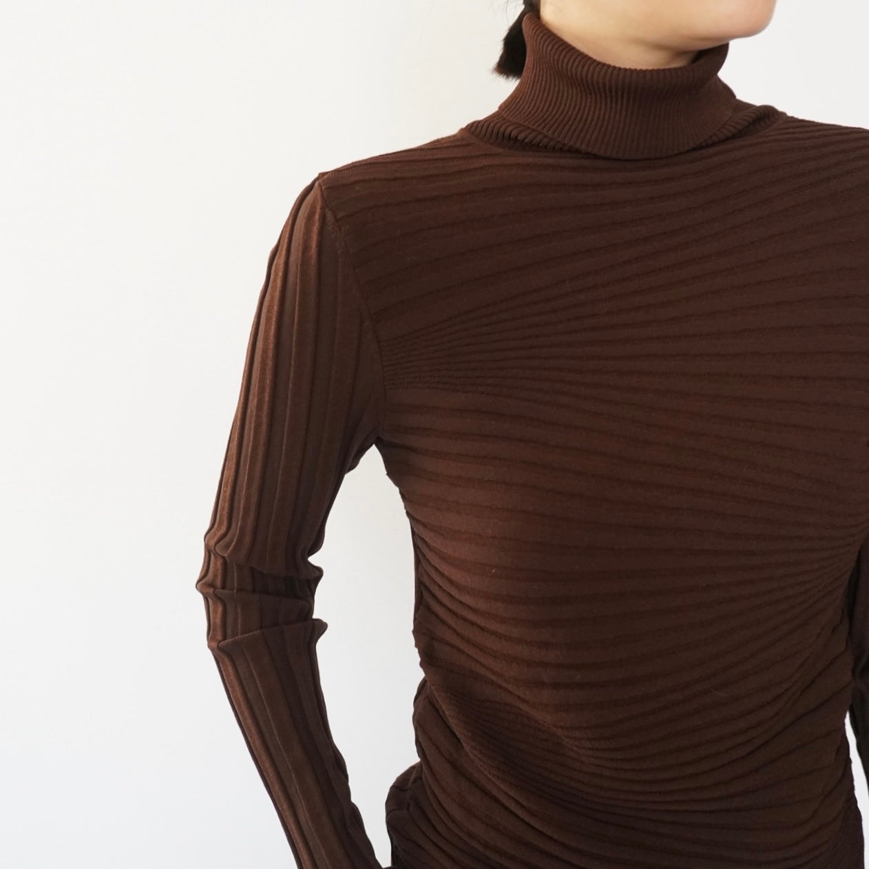 90s Wavy Ribbed Top