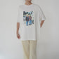 90s Photo Printed  T-shirt Made in Ireland