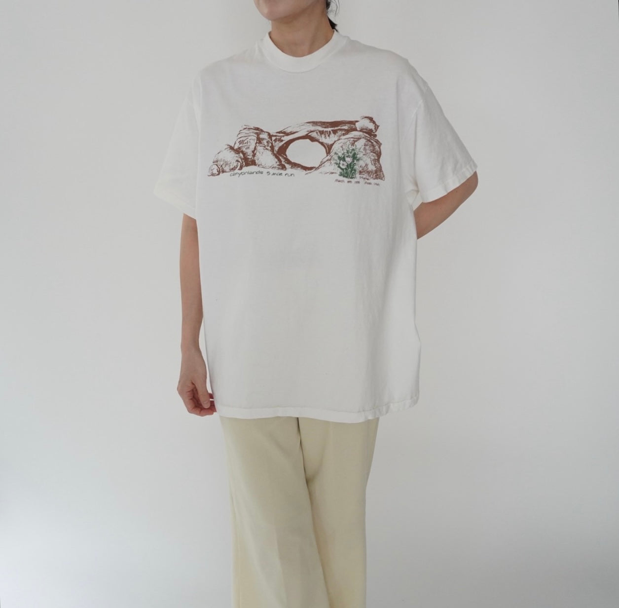 90s Printed T-shirt Made in USA