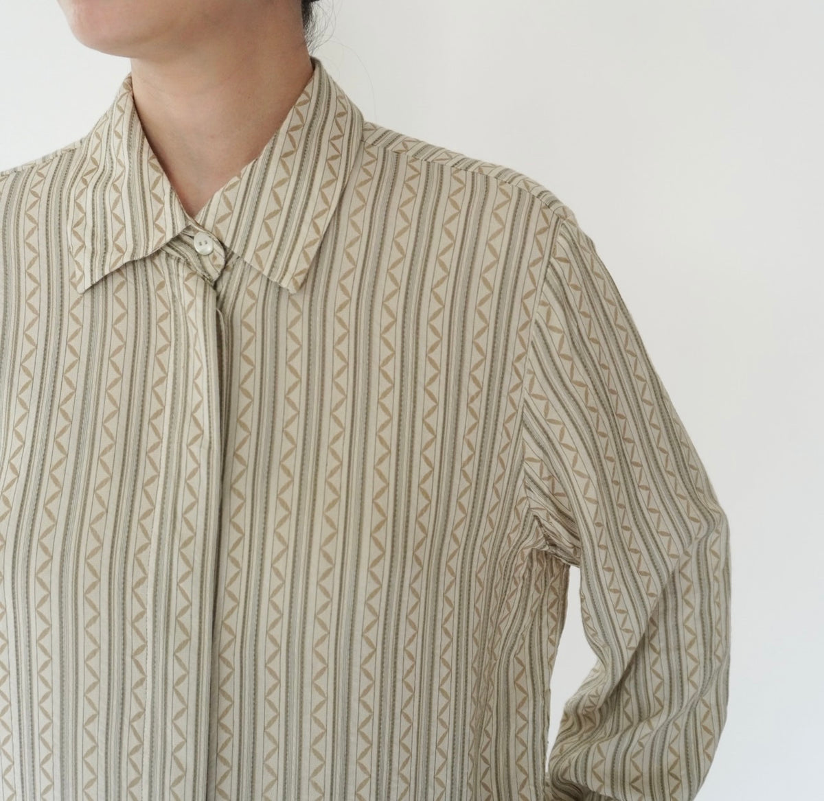 90s Pattern Shirt Made in Italy