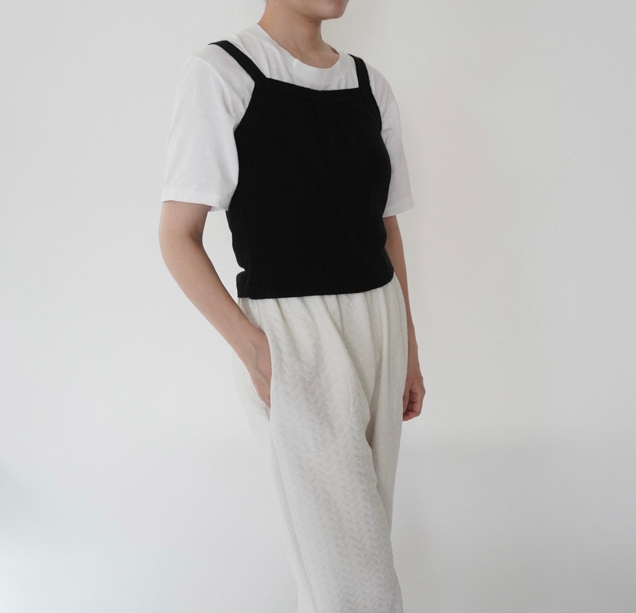 90s Cotton Design Camisole Top Made in USA