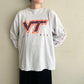 90s Printed Long Sleeves T-shirt Made in USA