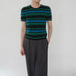 90s Silk Striped Top