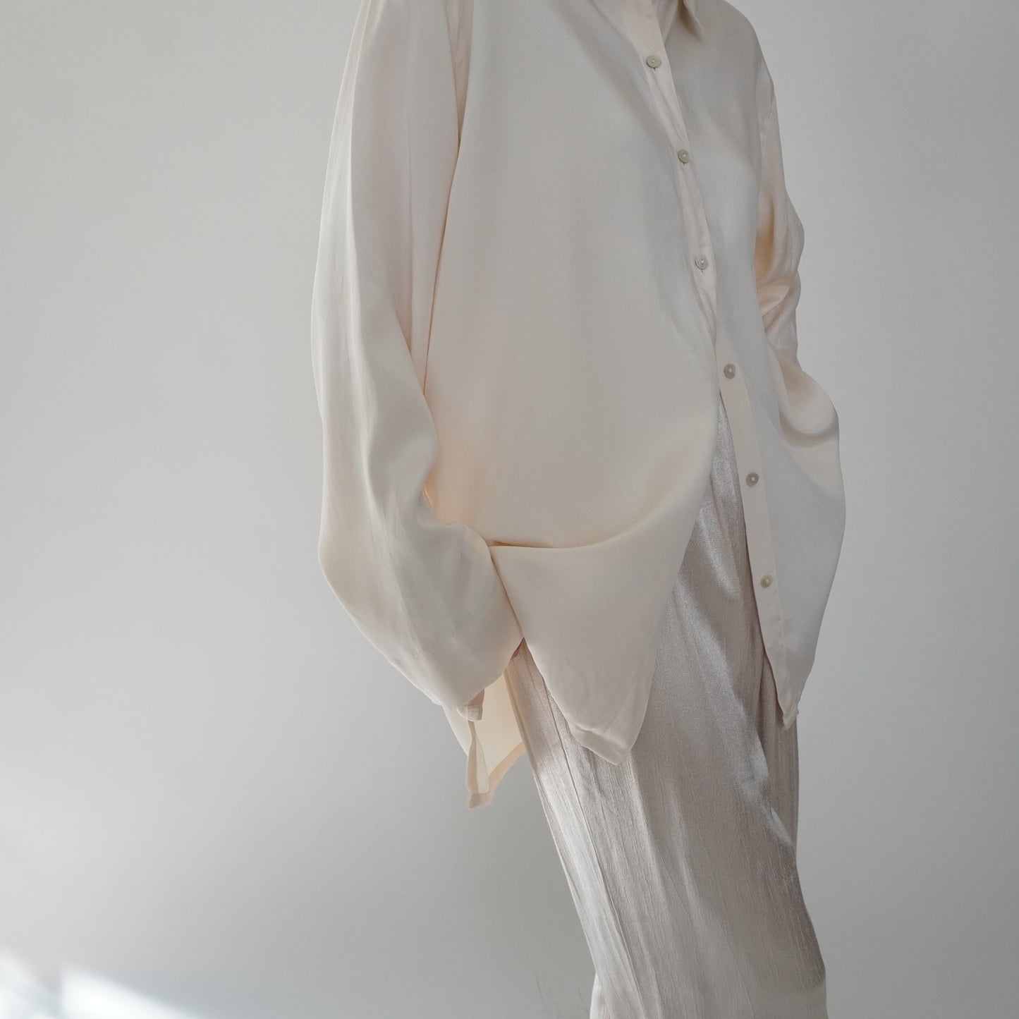90s Silk Shirt