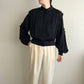 80s EURO Pleated Jacket Blouse