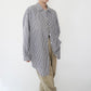 90s "GAP" Striped Long Cotton Shirt