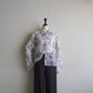 90s Sheer Printed Shirt