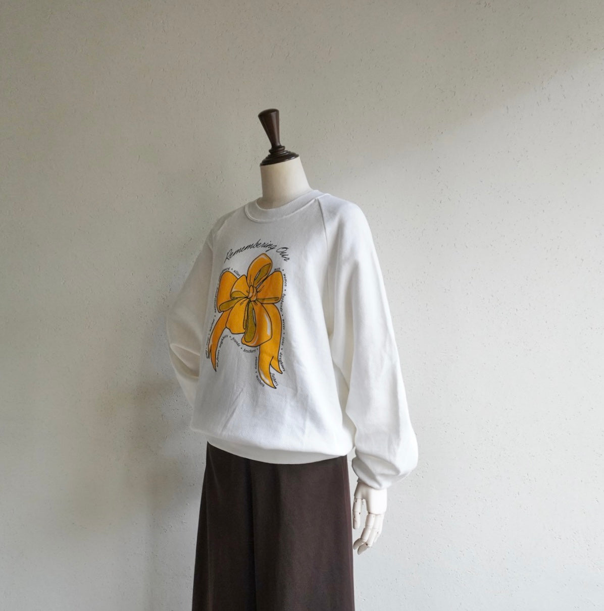 90s Printed Sweater Made in USA