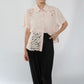 90s Lace Design Shirt